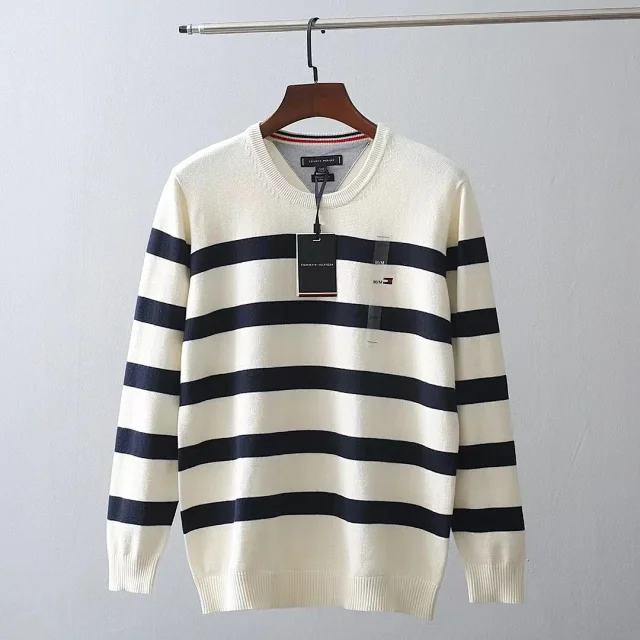 Tommy Hilfiger Knitwear Crewneck, striped and zip-neck knit sweaters product detail image 15
