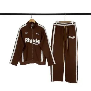 Corteiz Tracksuit Black with Gray Paneling - 13