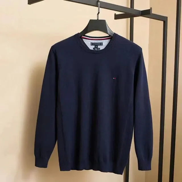 Tommy Hilfiger Knitwear Crewneck, striped and zip-neck knit sweaters product detail image 10