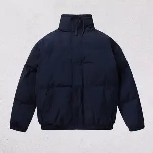 Design Puffer Jacket in Taupe Gray Down-Jacket - 10
