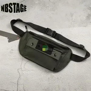 Design Messenger Bag Black Crossbody Bag - 13