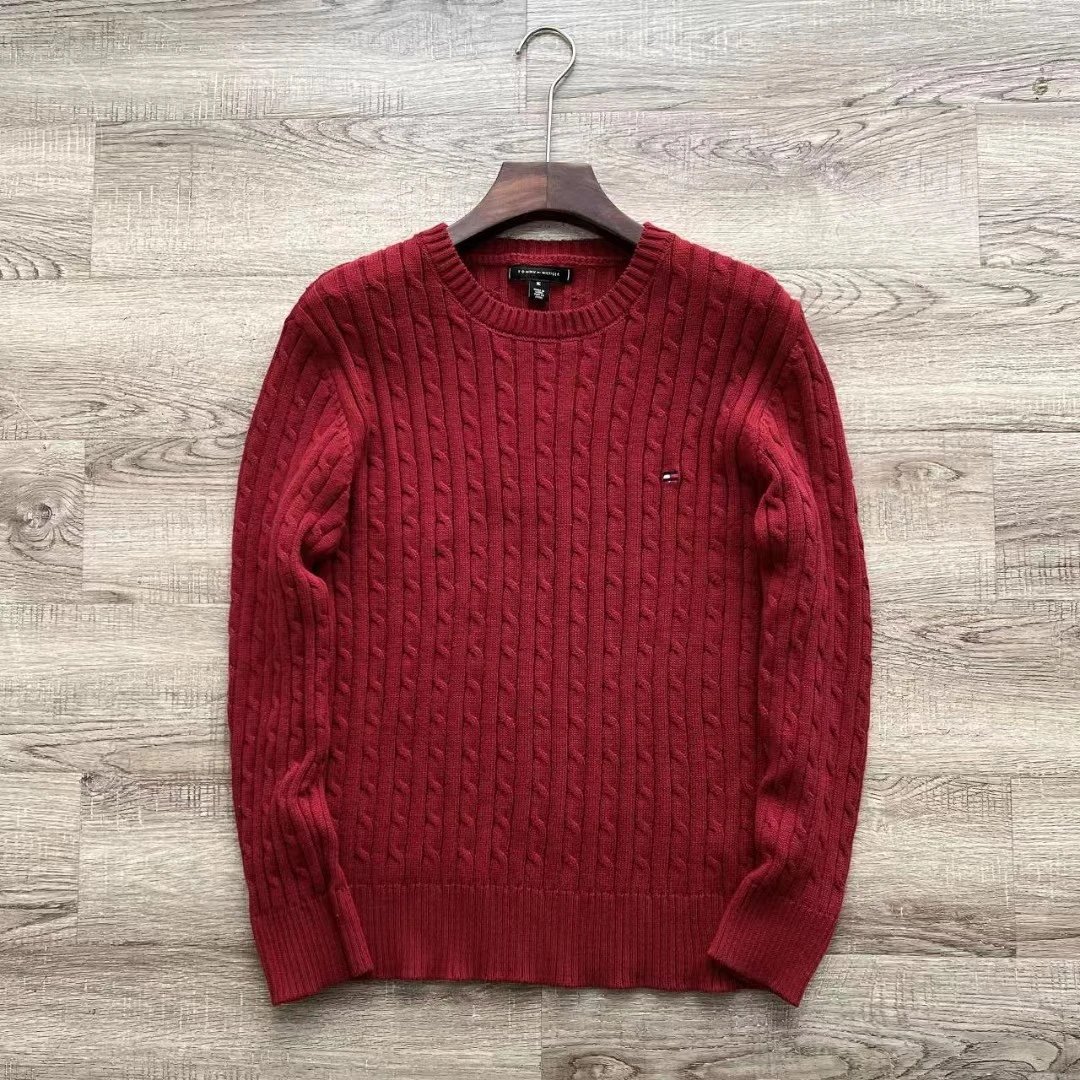 Tommy Hilfiger Half-Zip Sweater Charcoal Gray - 15