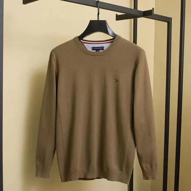 Tommy Hilfiger Knitwear Crewneck, striped and zip-neck knit sweaters product detail image 12