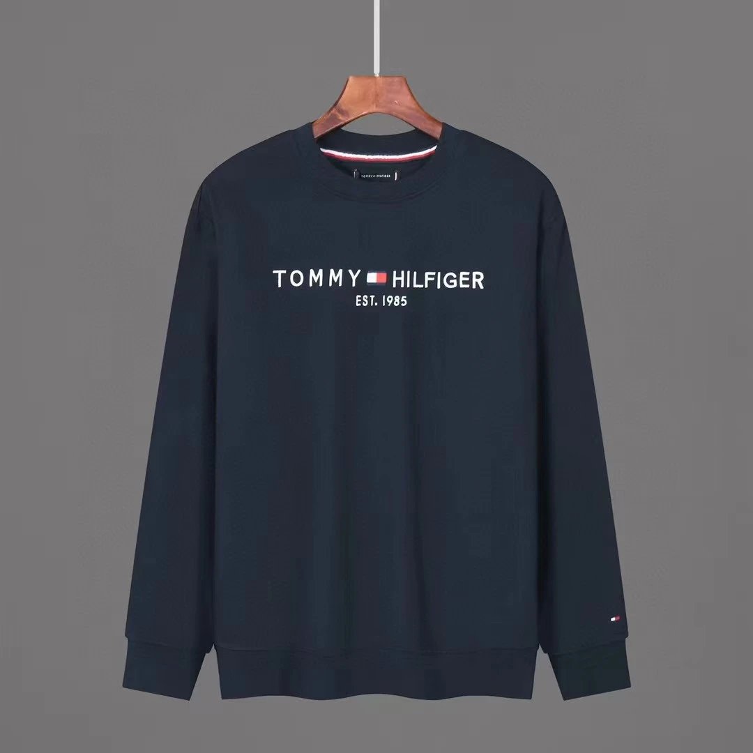 Tommy Hilfiger 1985 Heritage Embroidered Sweatshirt Gray Hoodie - 15