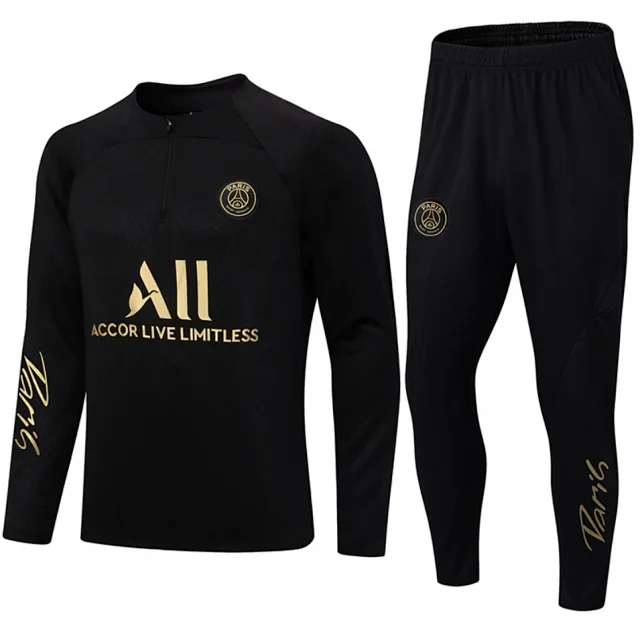 Paris Saint-Germain Tracksuits Football training tracksuit with half-zip top and tapered pants product detail image 14