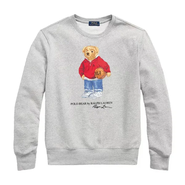 Polo Ralph Lauren Polo Bear Surfing Navy Hoodie - 14