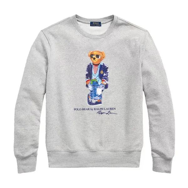 Polo Ralph Lauren Polo Bear Surfing Navy Hoodie - 15