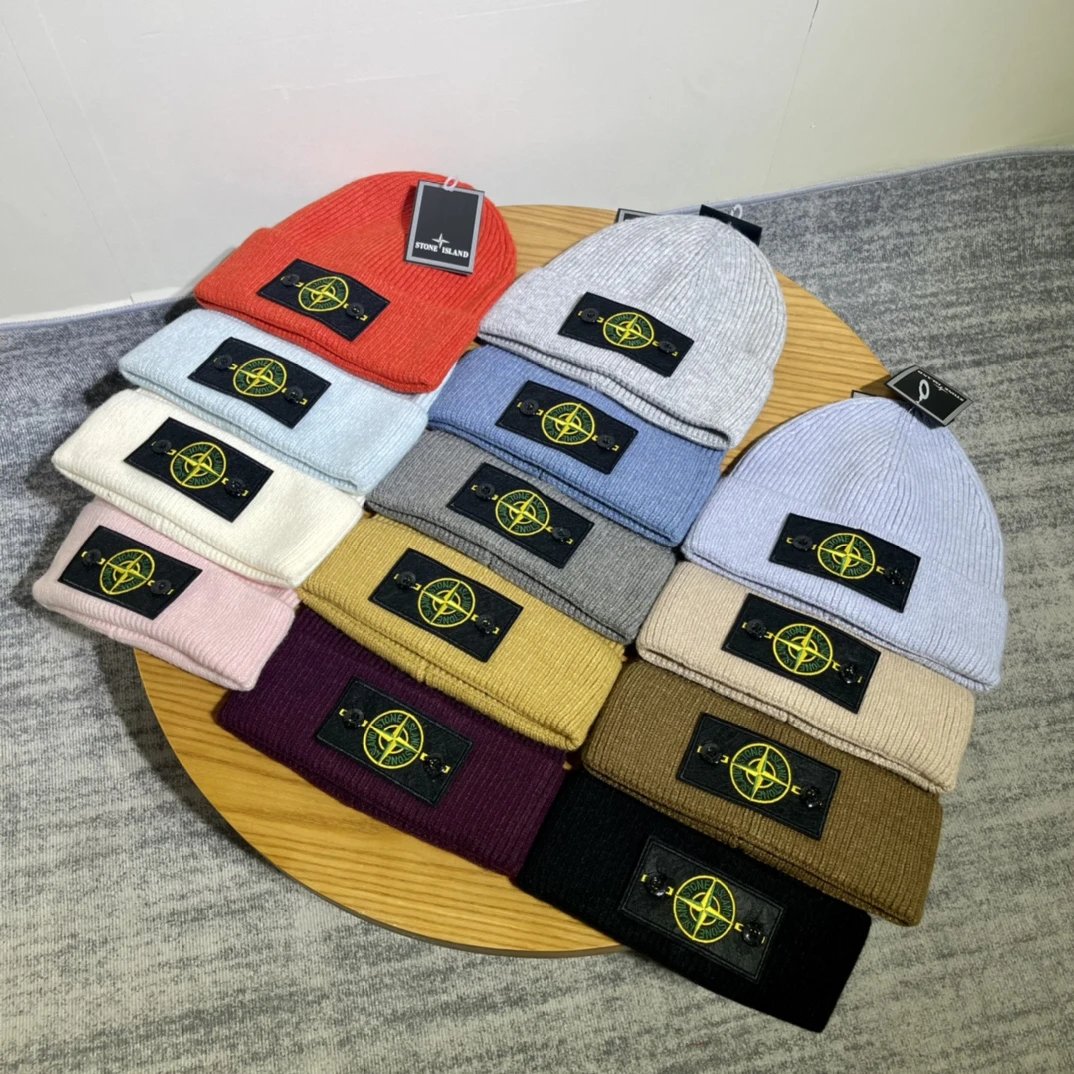 Stone Island Compass Beanie Ha