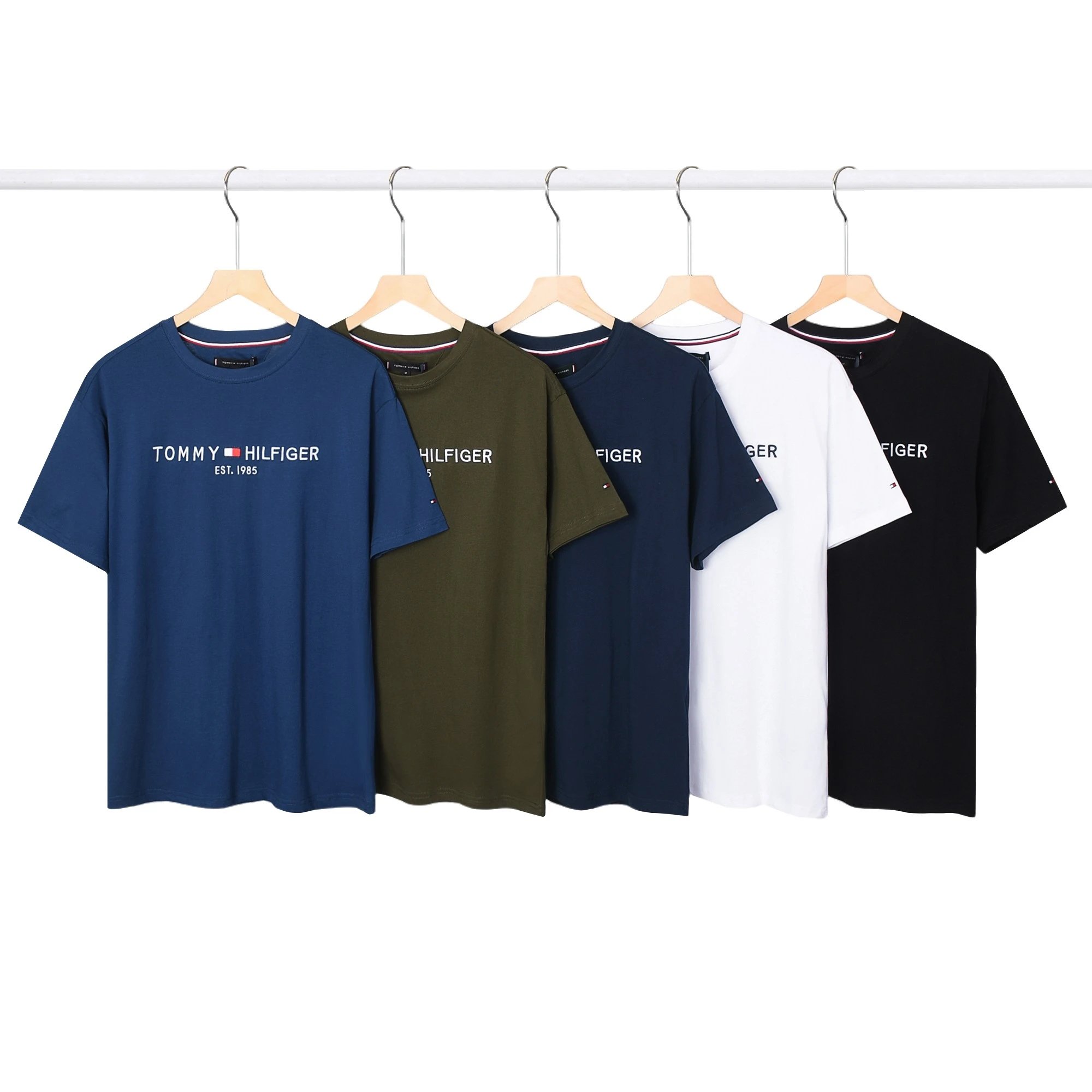Tommy Hilfiger Established 1985 Logo T-Shirt Navy - 3