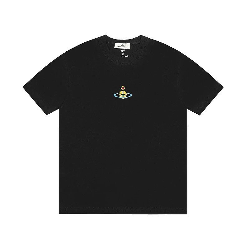 Vivienne Westwood Mini Orb Embroidered Tee Black