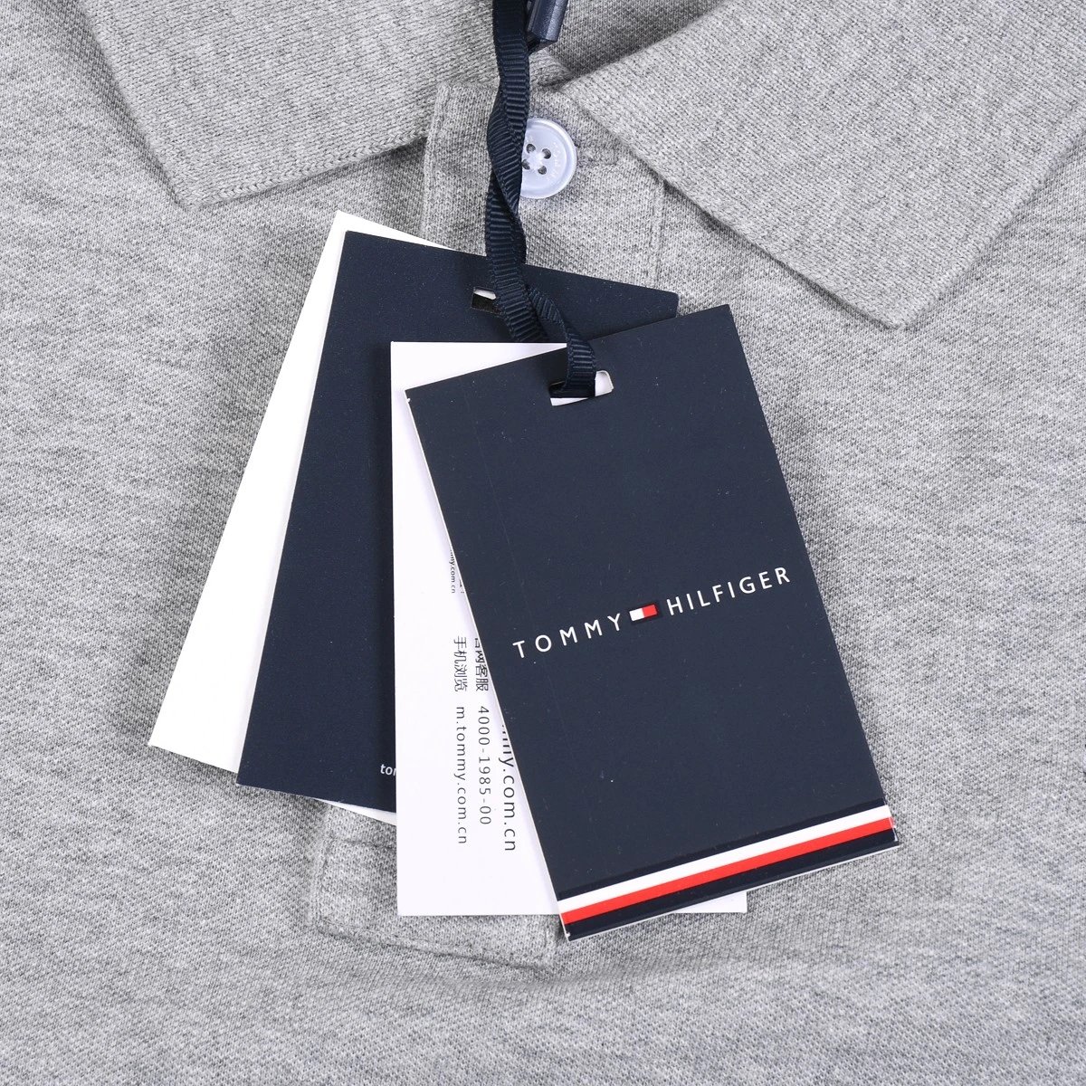 Tommy Hilfiger Established 1985 Logo T-Shirt Navy - 10