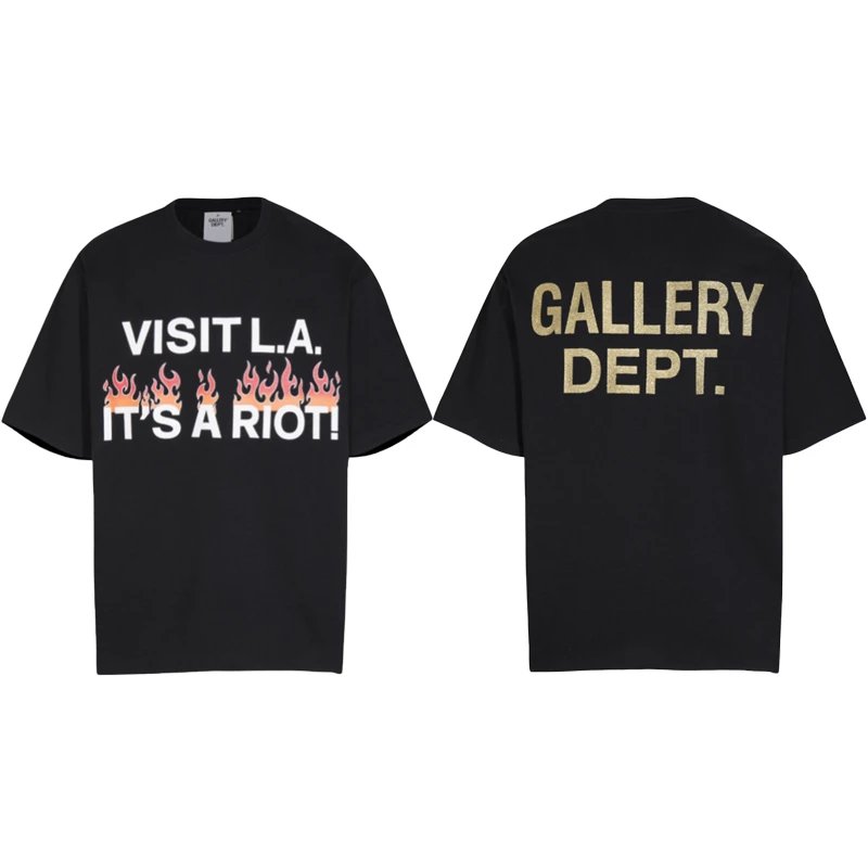 Gallery Dept Visit LA Its A Riot Tee Black