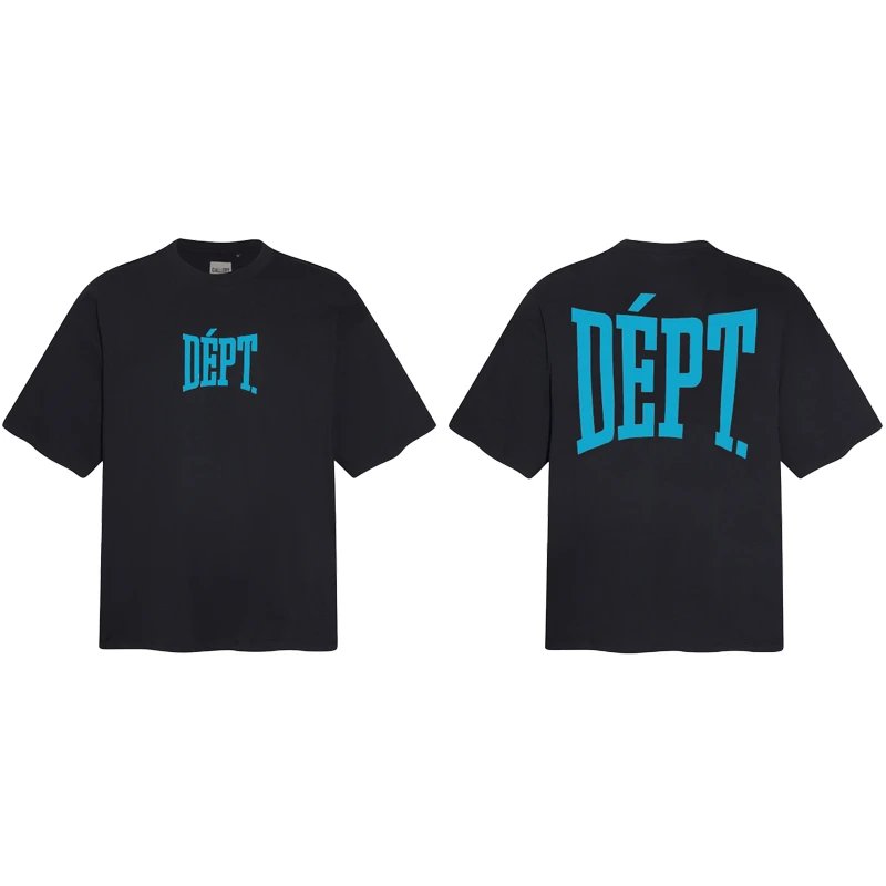 Gallery Dept Dept Logo Tee Black Blue