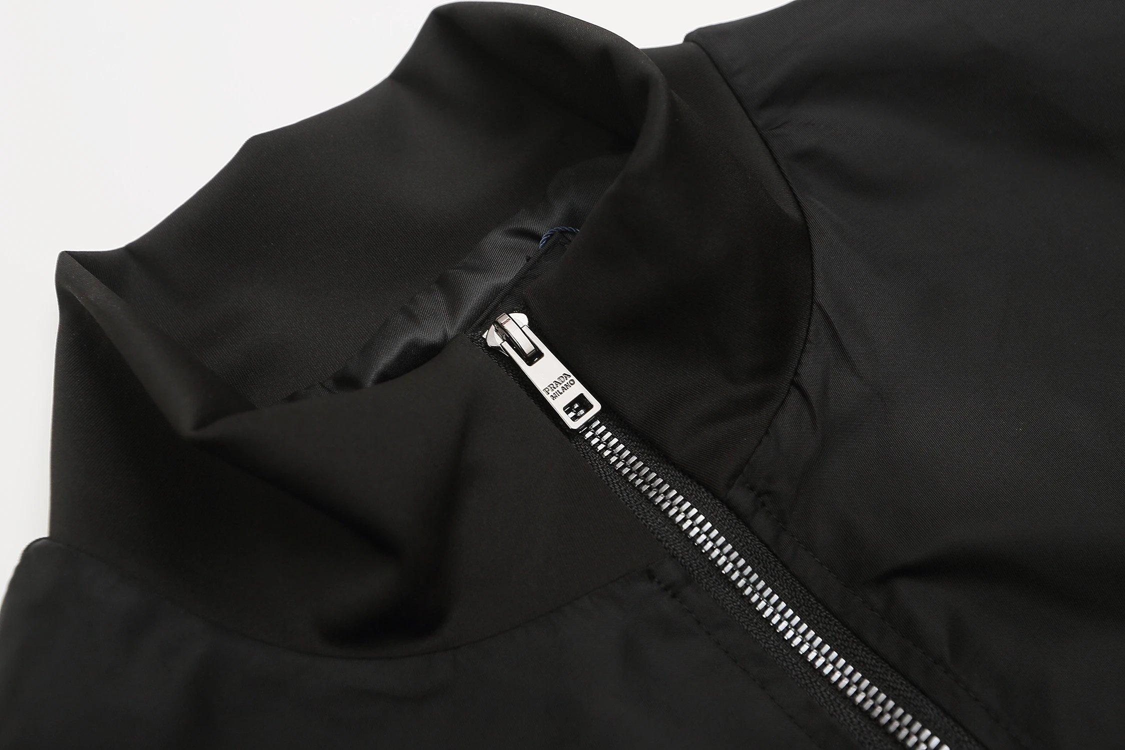Prada Jackets Zip-Up High-Neck Jacket image 4