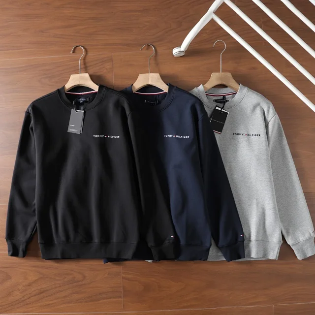 Tommy Hilfiger Hoodies & Sweatshirts Embroidered Logo Crewneck Sweatshirt product detail image 5