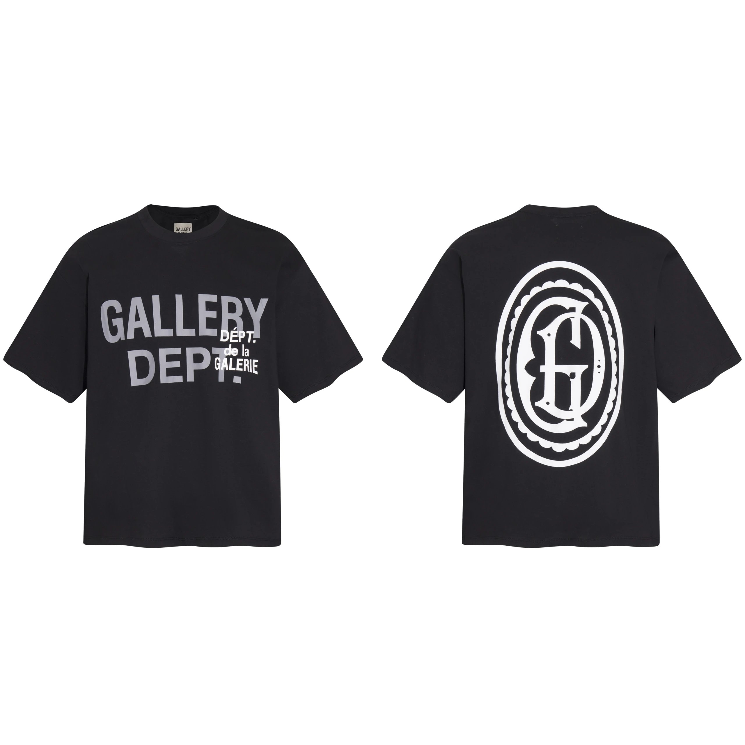 Gallery Dept de la Galerie Crest Tee Black