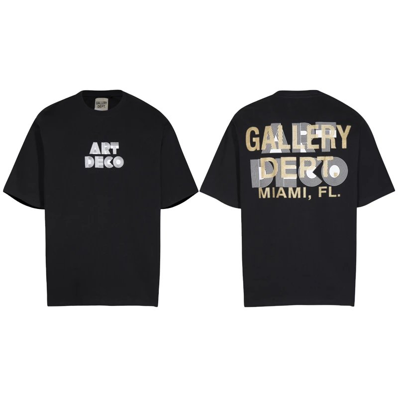 Gallery Dept Art Deco Miami Tee Black