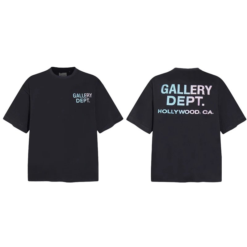 Gallery Dept Hollywood CA Logo Tee Black