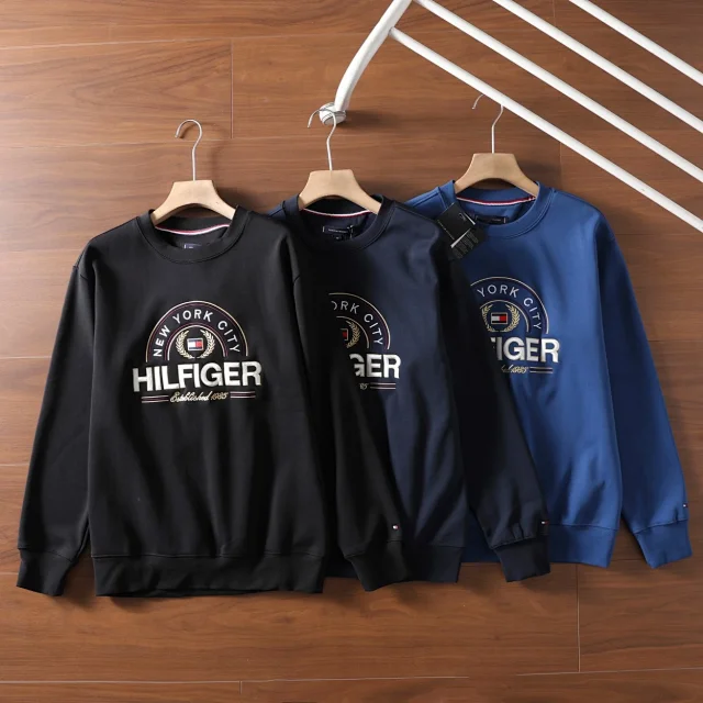Tommy Hilfiger Hoodies & Sweatshirts Embroidered Logo Crewneck Sweatshirt product detail image 4