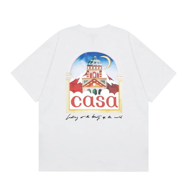 Casablanca Casa Looking At The World Tee White