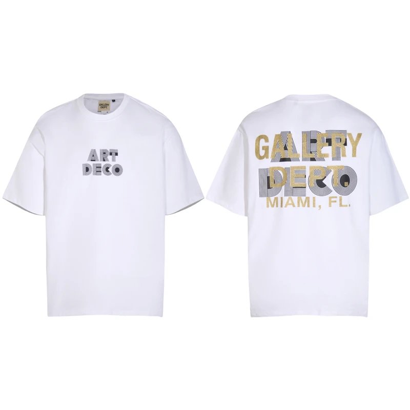 Gallery Dept Art Deco Miami Tee White