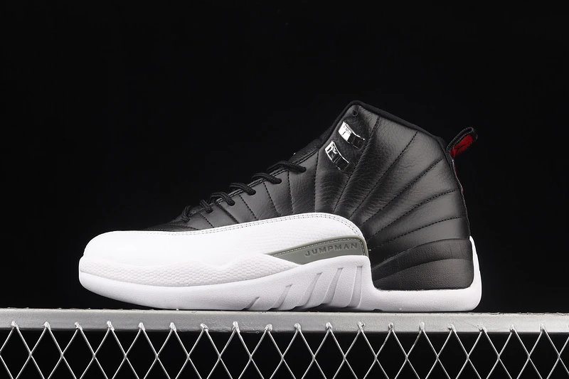 Air Jordan 12 Retro Playoffs Black White