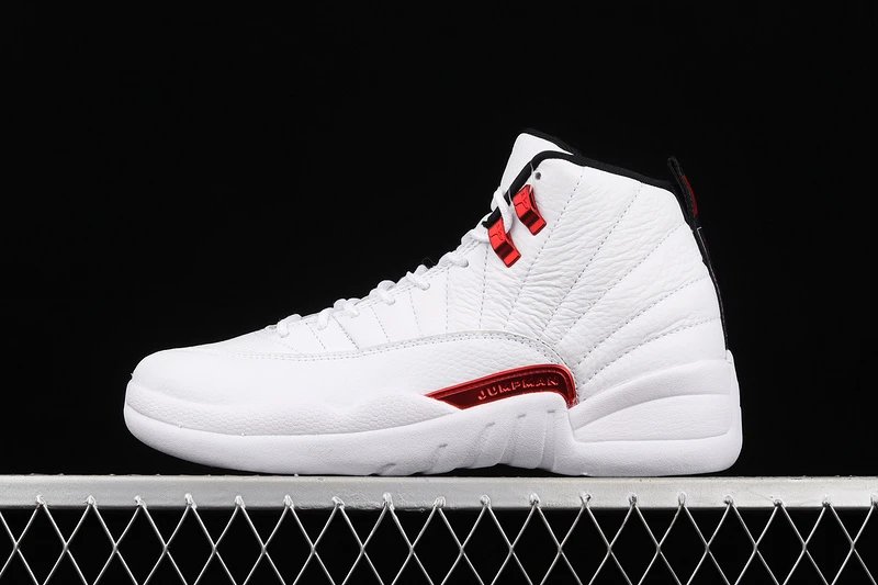 Air Jordan 12 Retro Twist White University Red