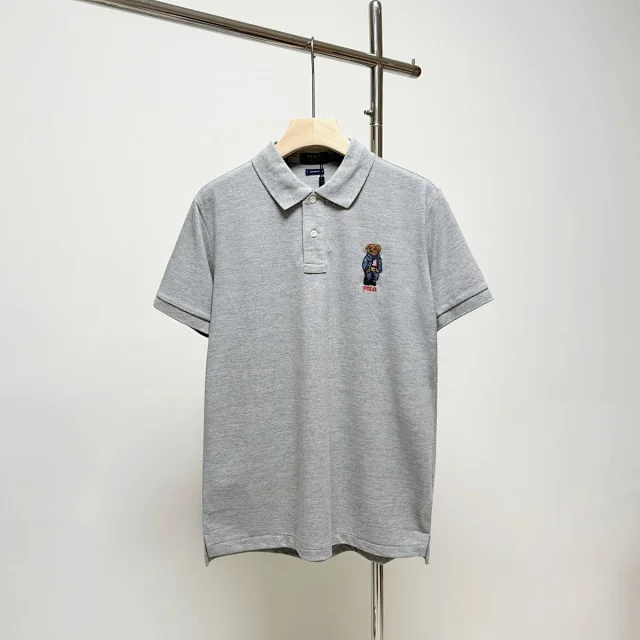 Polo Ralph Lauren Shirts Custom Fit Bear Embroidered Shirt product detail image 6