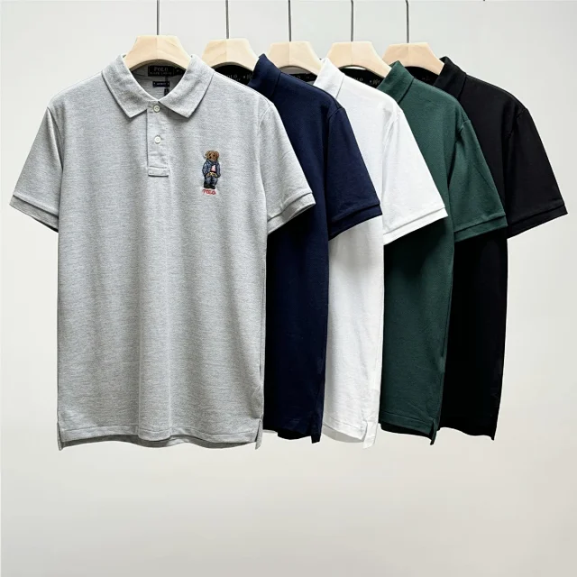 Polo Ralph Lauren Shirts Custom Fit Bear Embroidered Shirt product detail image 1