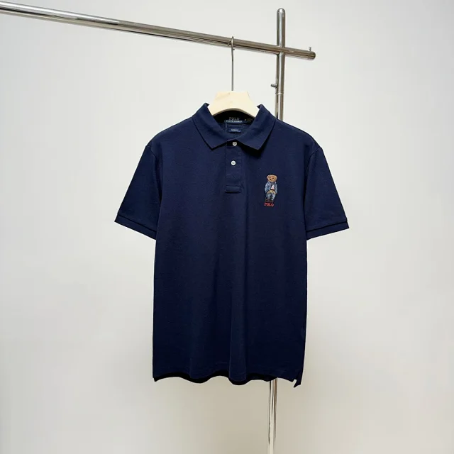 Polo Ralph Lauren Shirts Custom Fit Bear Embroidered Shirt product detail image 4