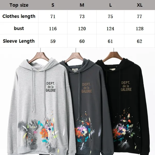 Gallery Dept. Boxing Hoodie Black - 5