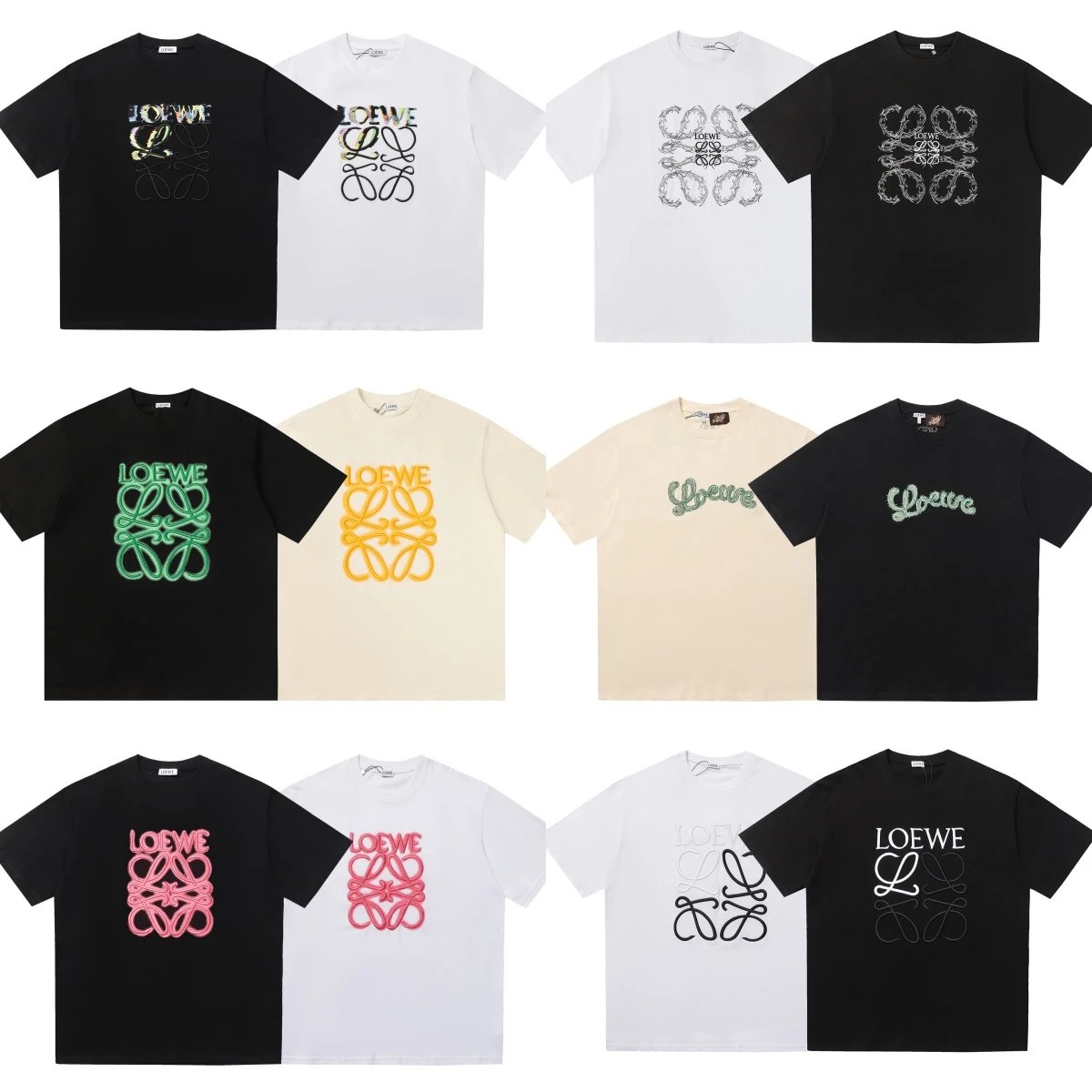 Summer Classic Men's and Women's Short Sleeve Collection 1-CY