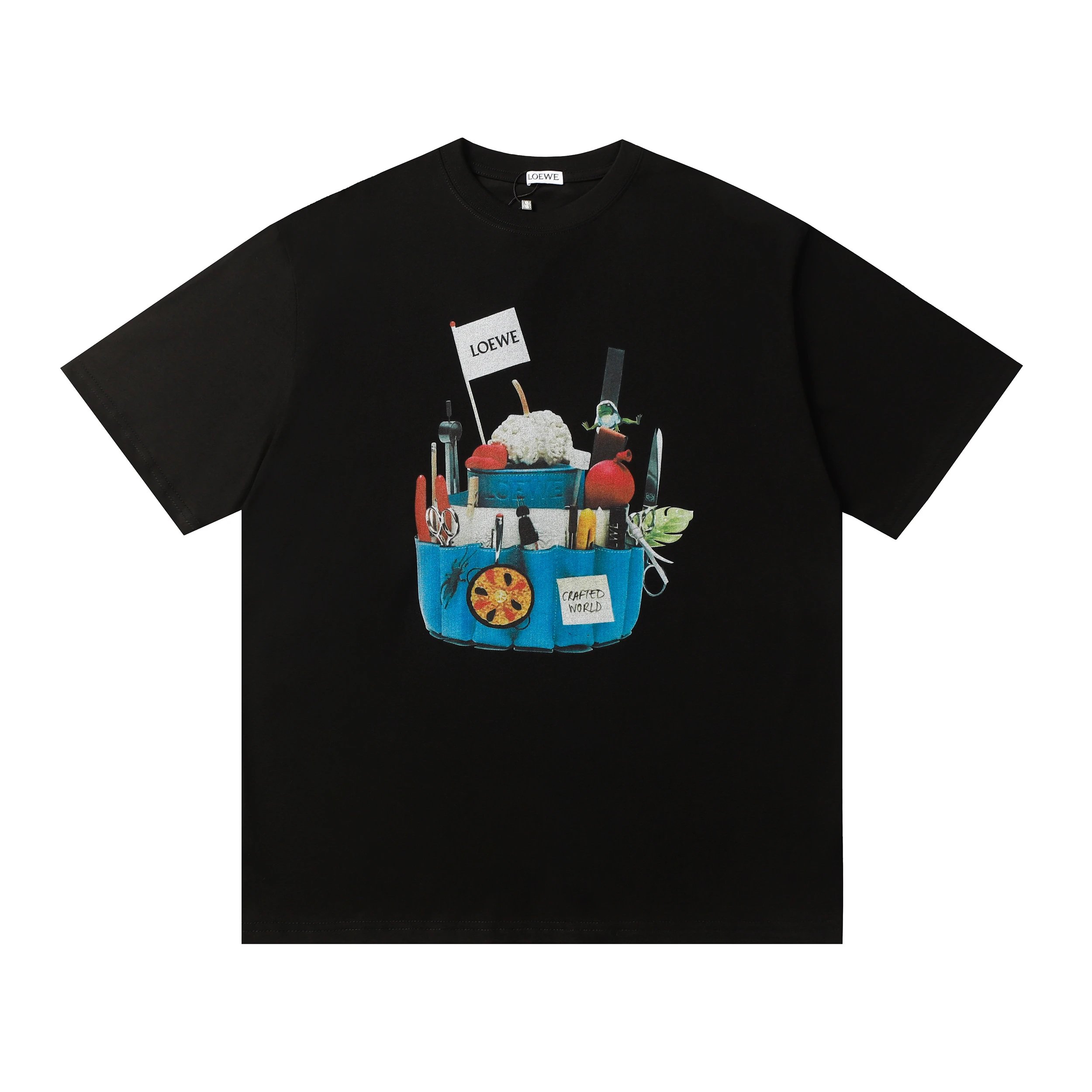 Loewe T-Shirt Black Crafted World