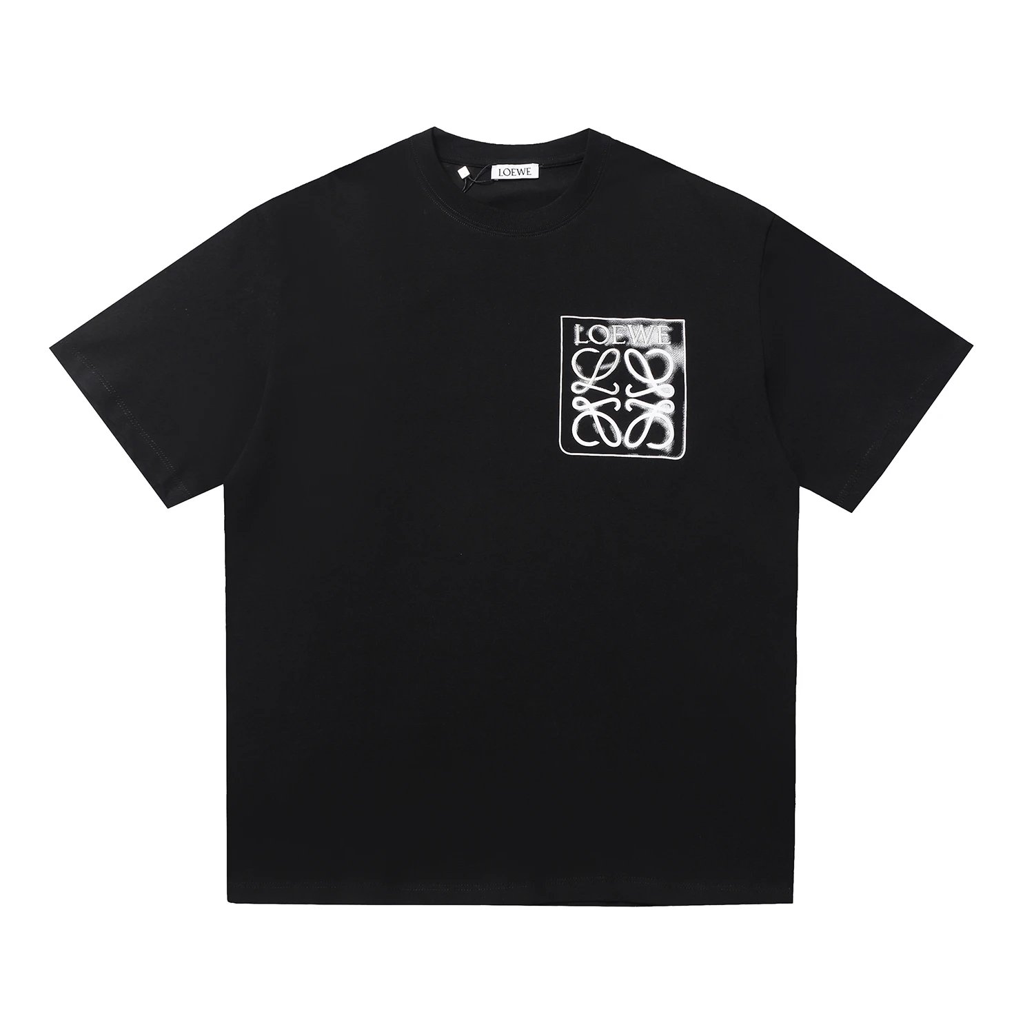 Loewe Pocket Tee Black White