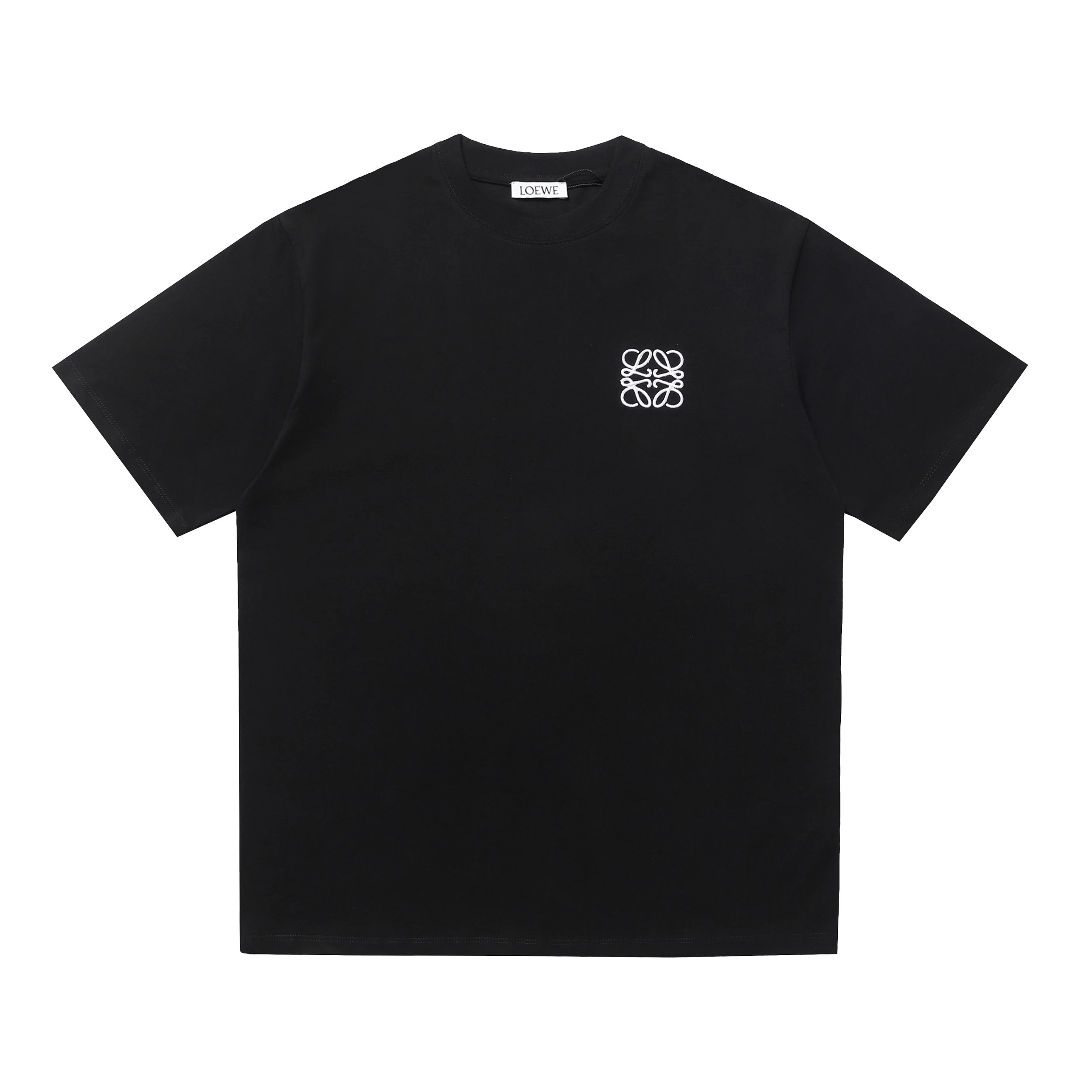 Loewe Anagram Small Logo Tee Black