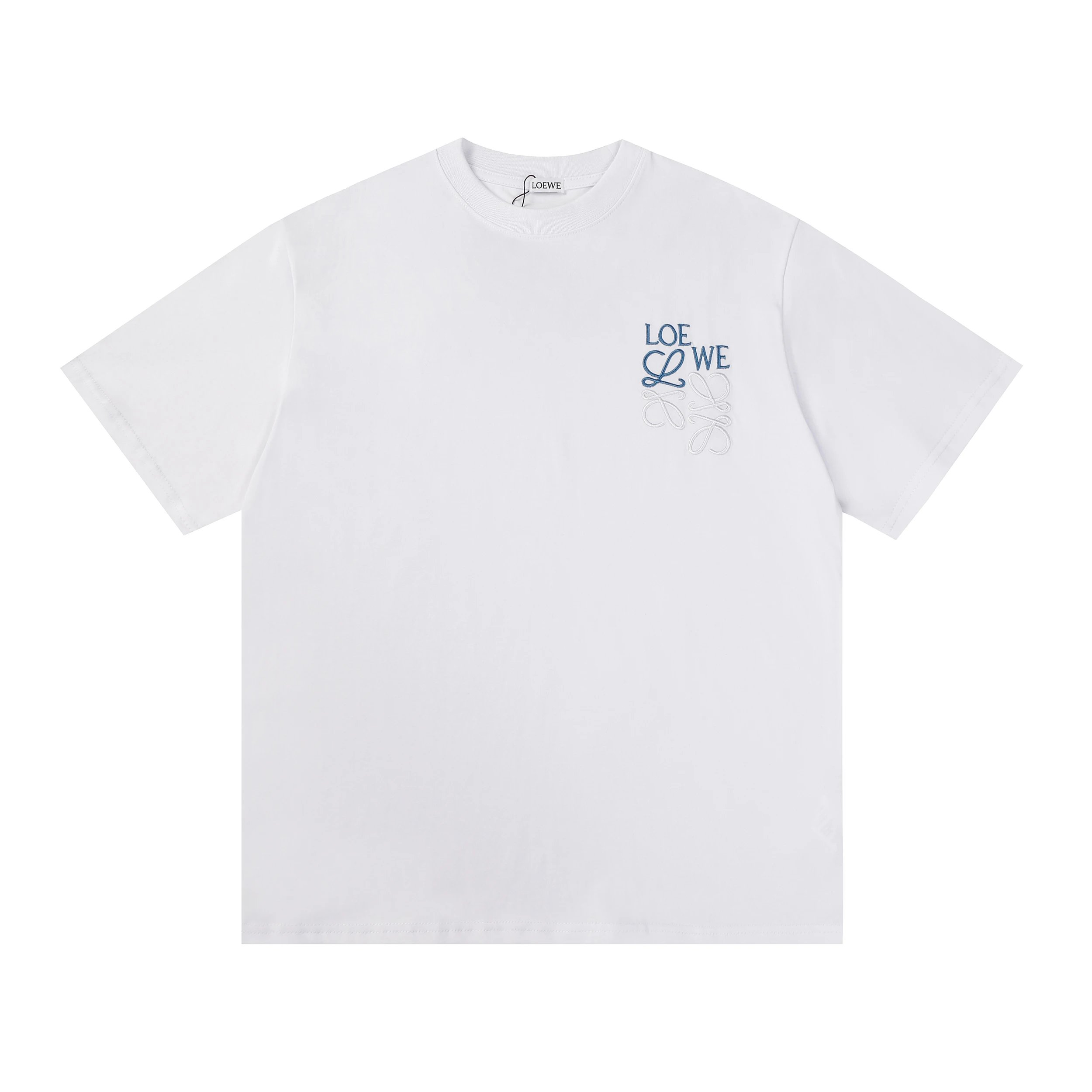 Loewe Anagram Split Logo Tee White