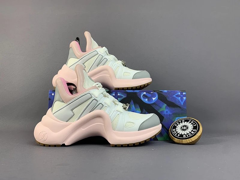 Louis Vuitton Archlight Sneakers Light Green Pink
