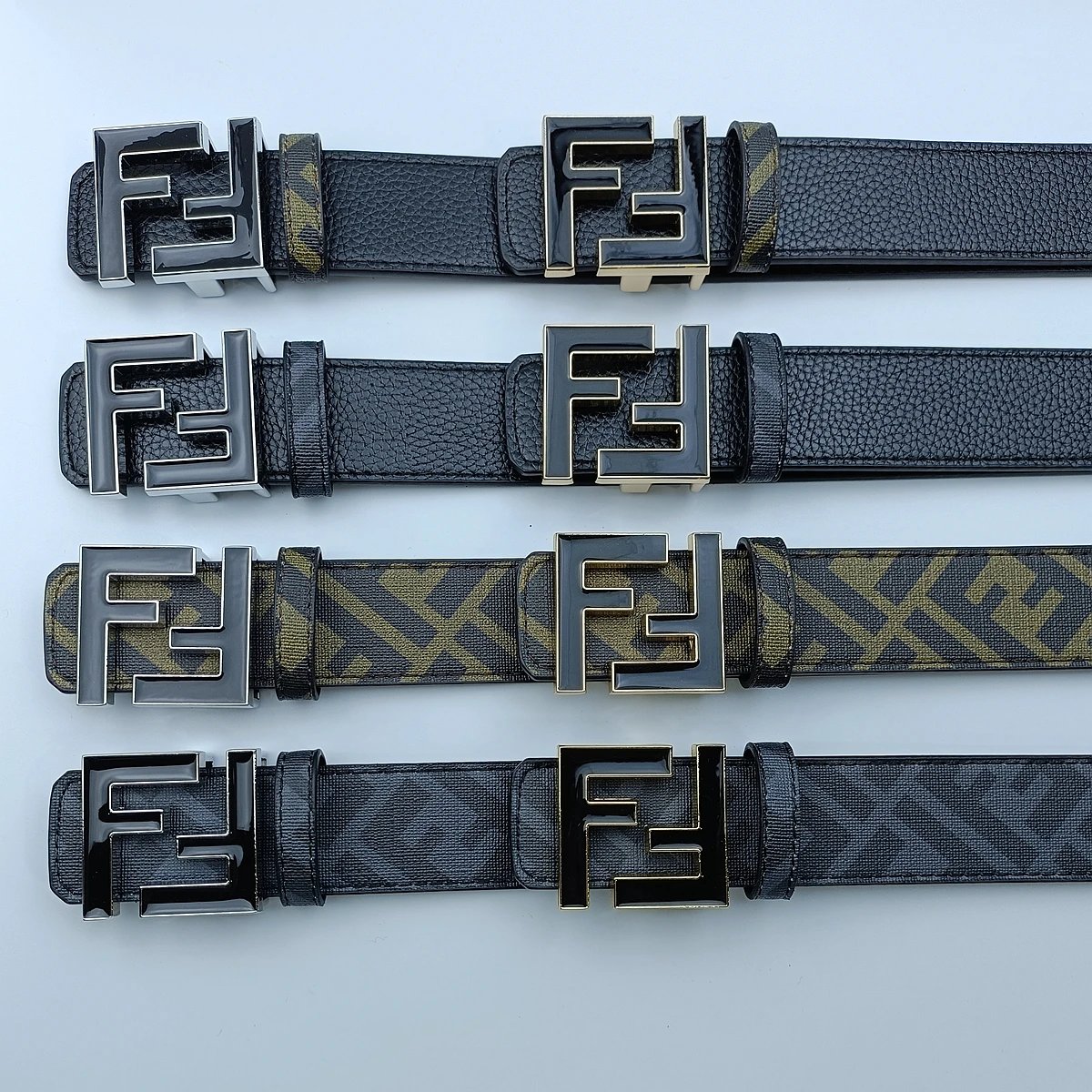 Fendi FF Buckle Belt [4 Styles
