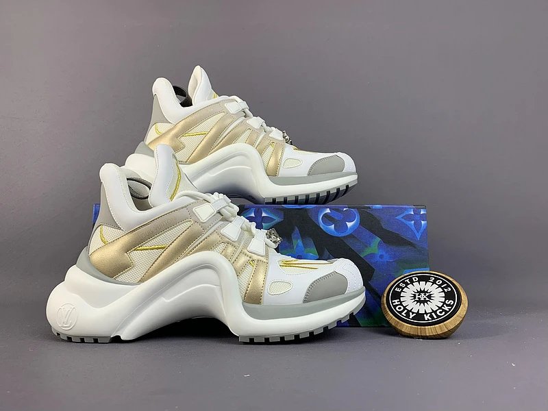 Louis Vuitton Archlight Sneaker White Pink Nude