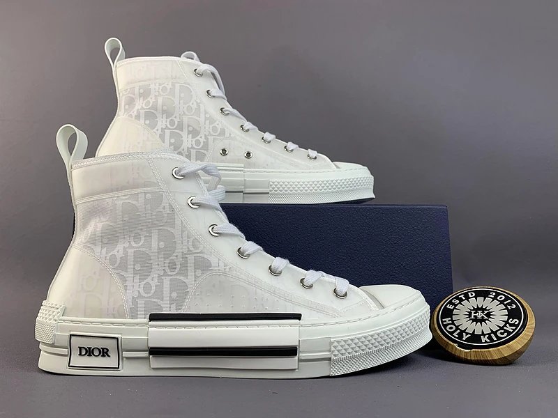 Dior B23 High Top Oblique White