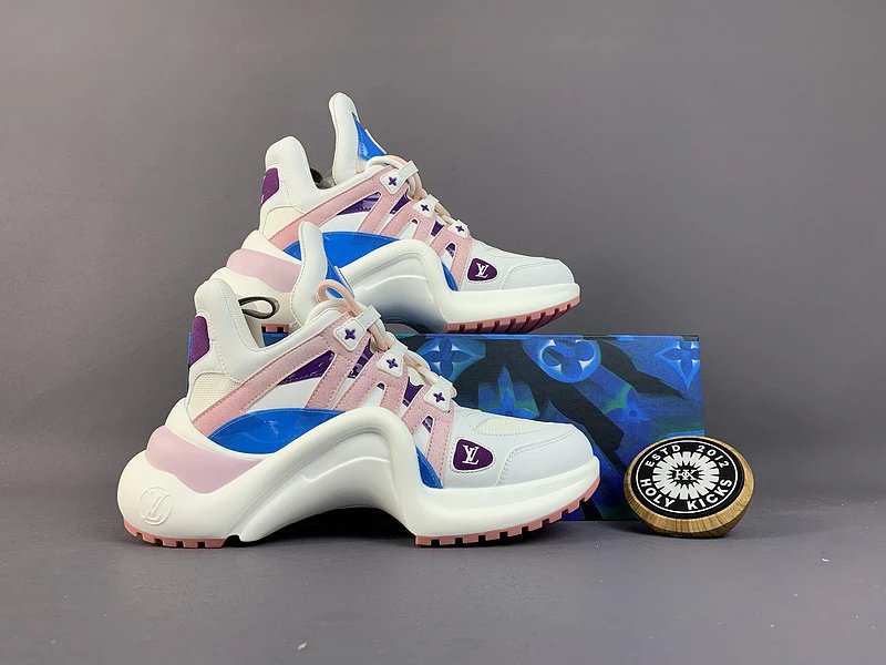 Louis Vuitton Archlight Sneaker White Pink Purple