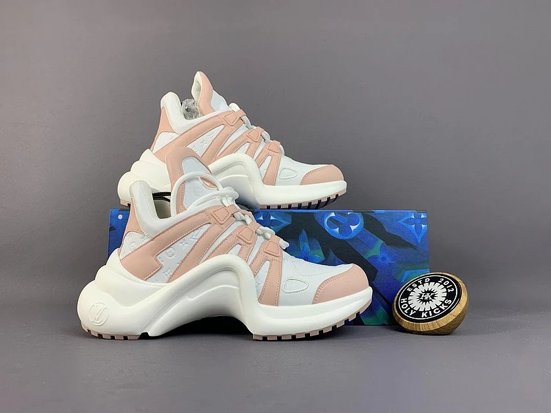 Louis Vuitton Archlight Sneaker White Beige Monogram