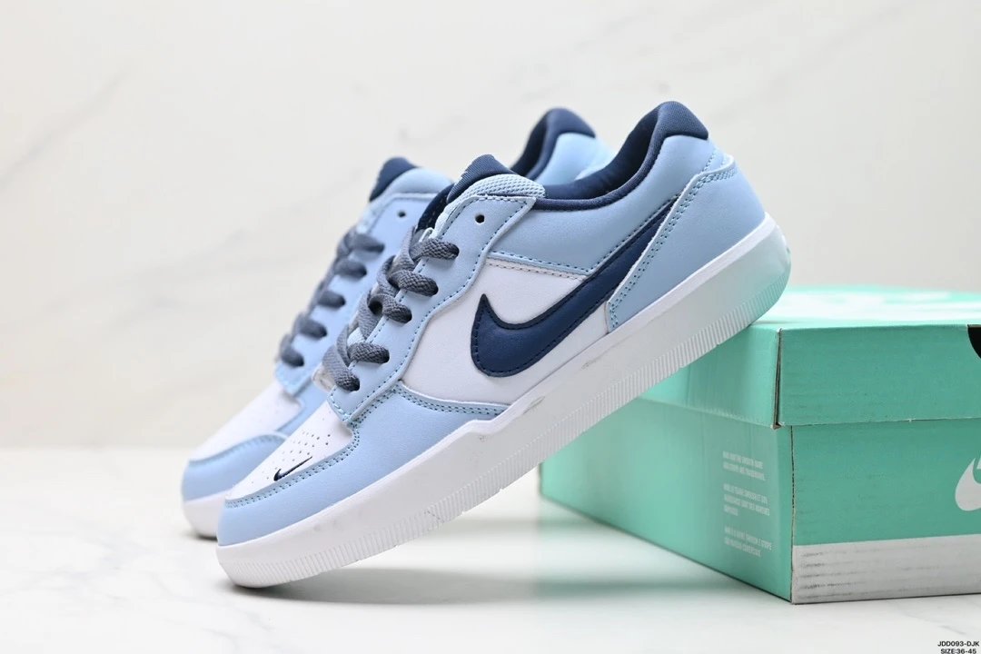 Nike SB Force 58 Leather Baby Blue Navy