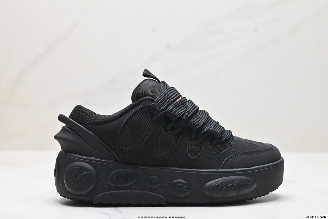 Comfortable Casual Platform Sneakers - TOP
