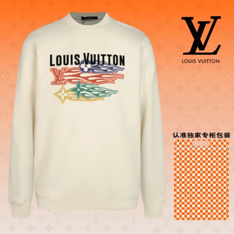 Louis Vuitton Sweatshirt Flame Cream