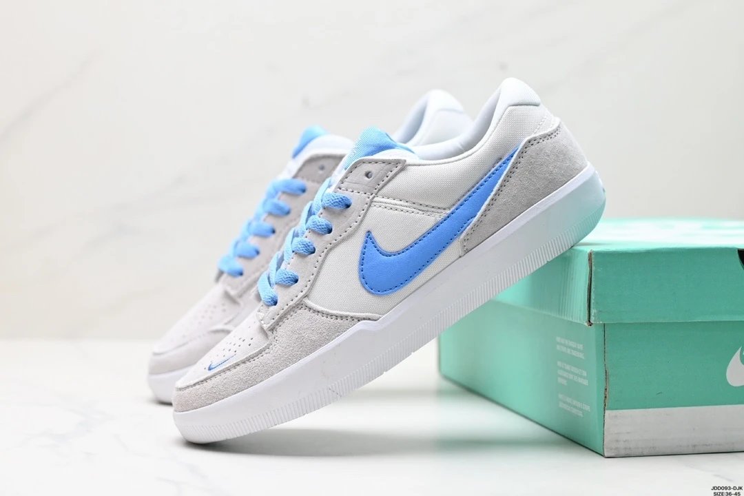 Nike SB Force 58 Suede Grey Carolina Blue