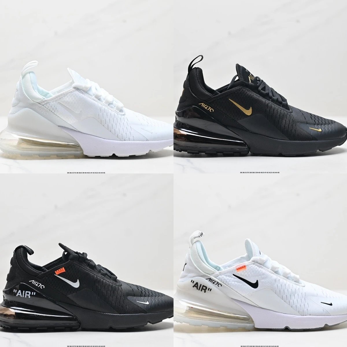 Off-White Nike x Off-White Air Max 270 Black Sneakers Running Shoes product detail 2 in Litbuy spreadsheet finds