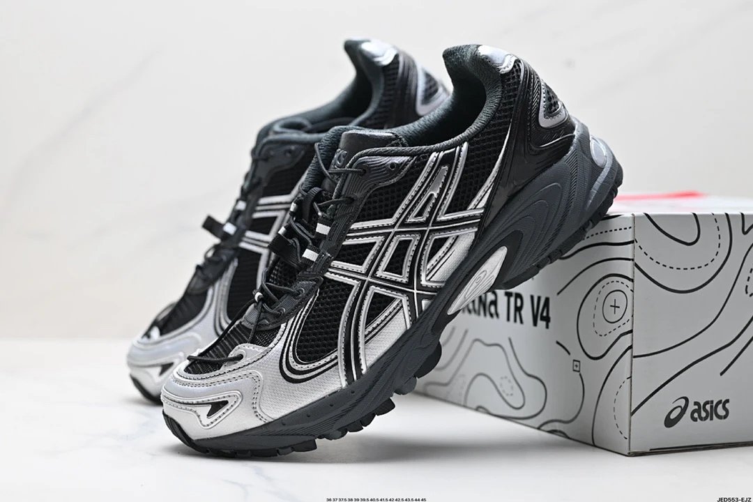 ASICS Gel-Kayano TR V4 White Red Sneakers Running Shoes product detail 2 in Litbuy spreadsheet finds