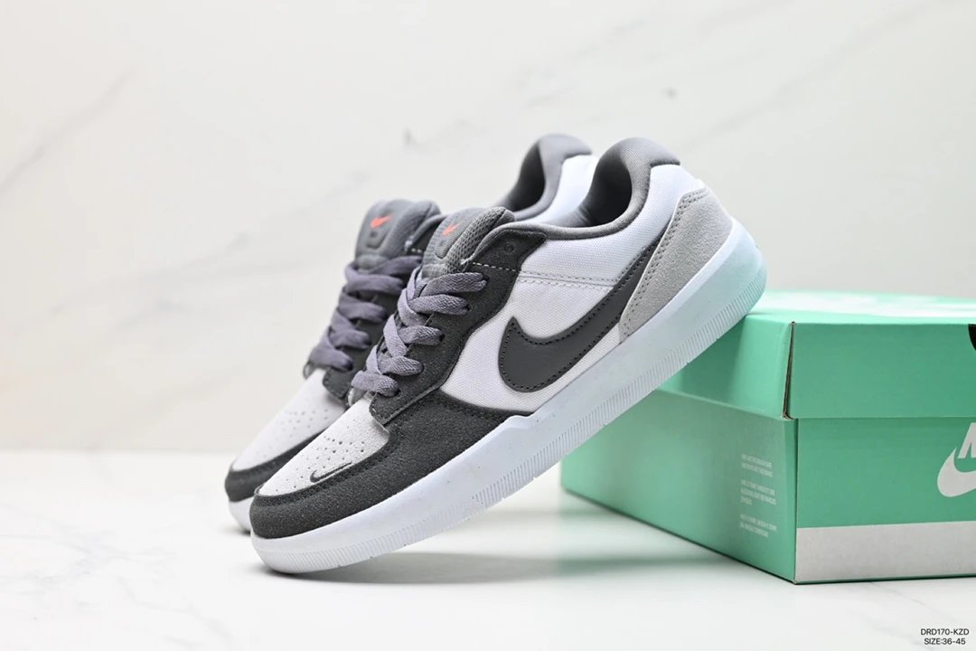 Nike SB Force 58 Suede Grey Charcoal