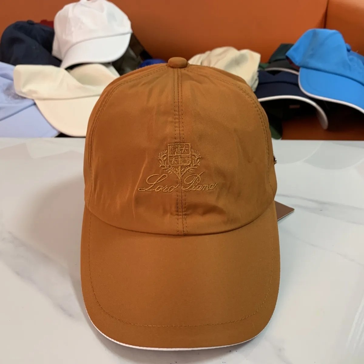 Loro Piana Embroidered Logo Ba